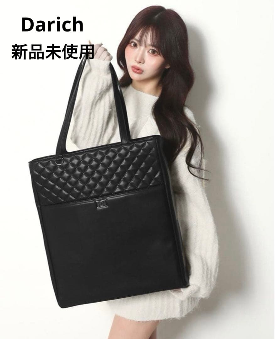 新品未使用✨Darich DDキルティングマルチトートバッグ BLK - メルカリ