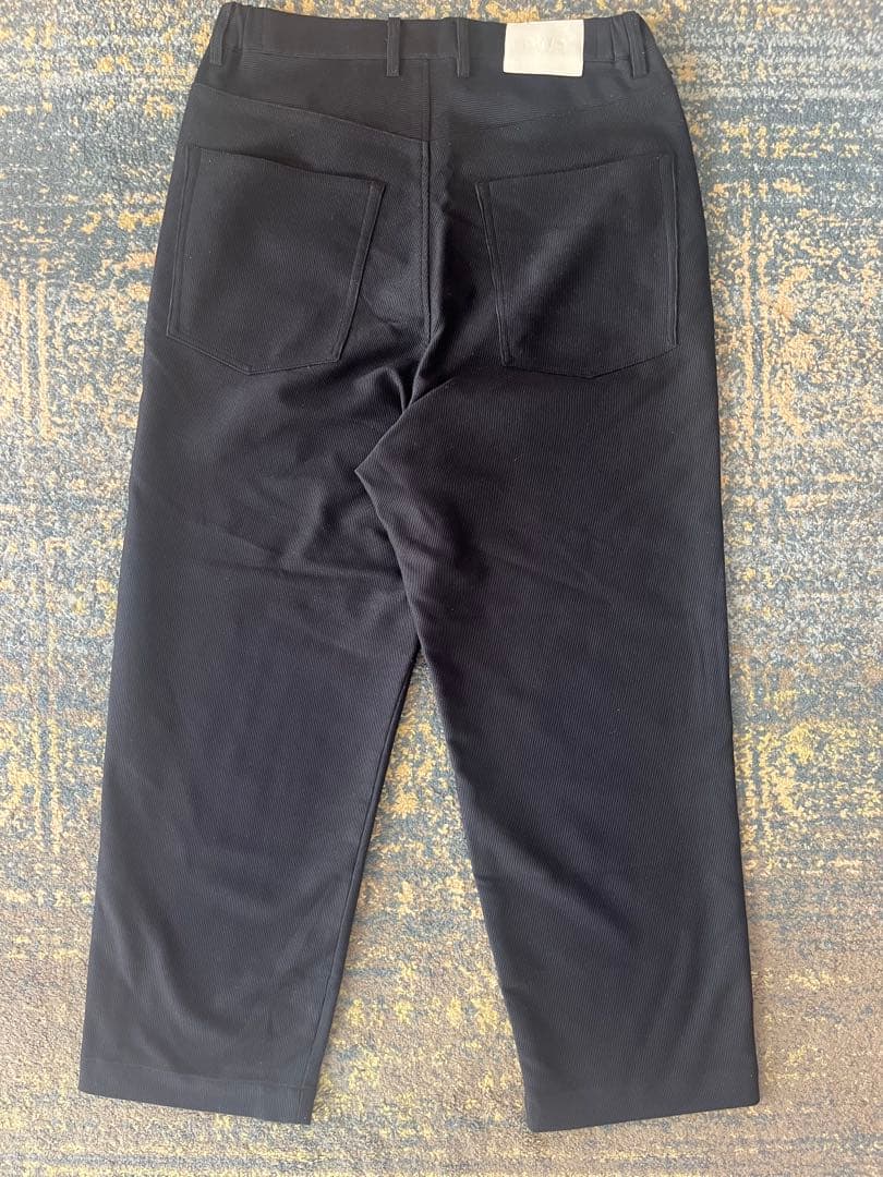 PWA \"CORD\" Mサイズ BLACK コーデュロイパンツ