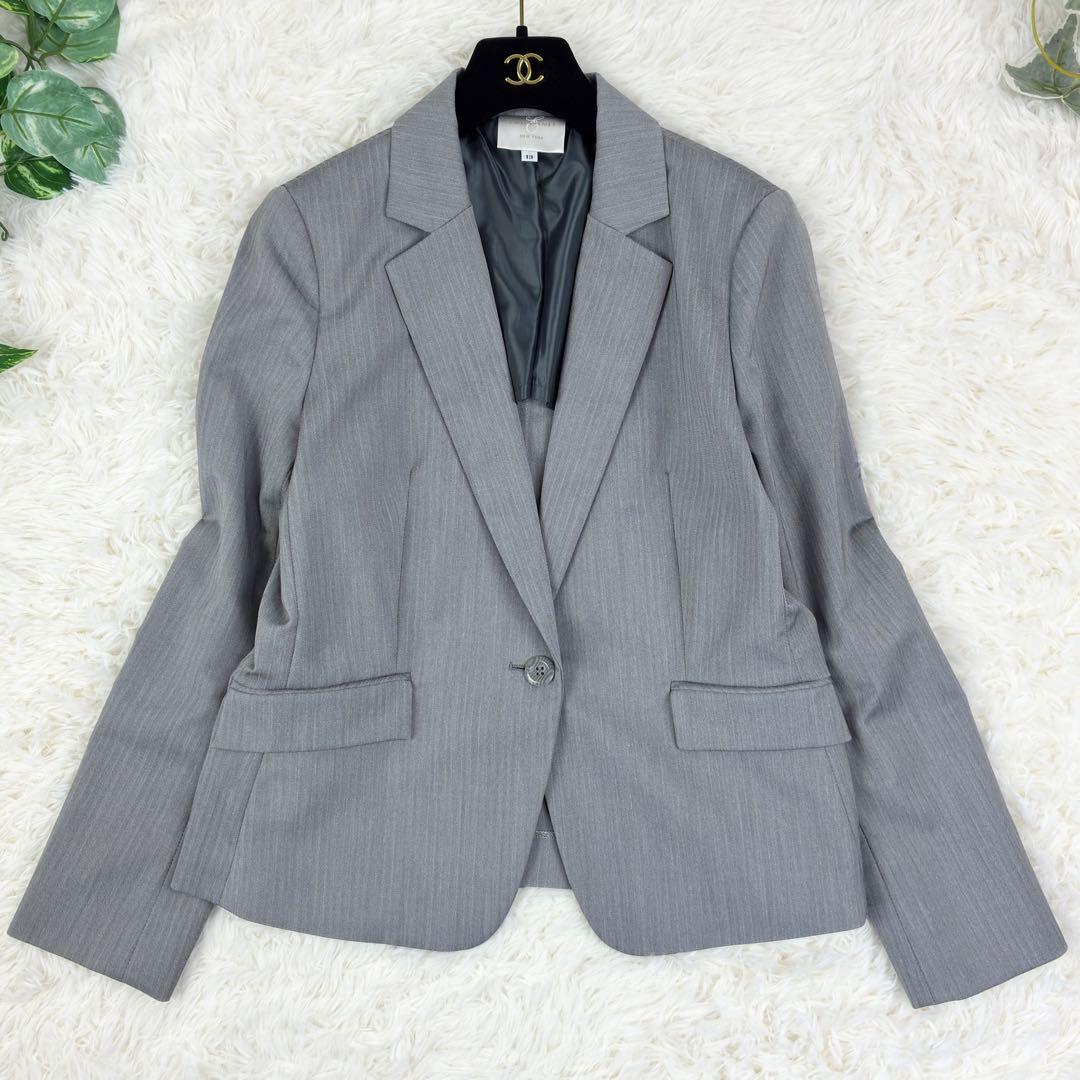 美品 エマジェームス ウォッシャブル ストレッチ パンツスーツ