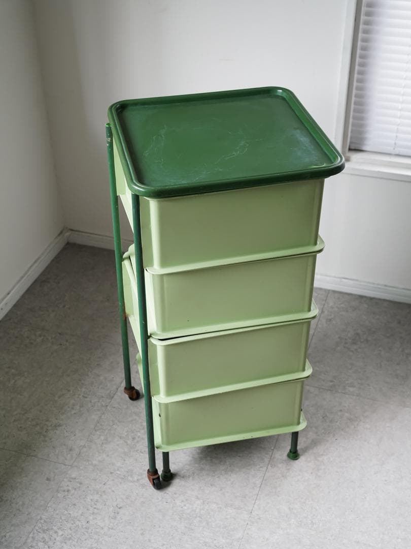 70's SEKISUI PLASTICS 回転キャビネット スペースエイジ - メルカリ