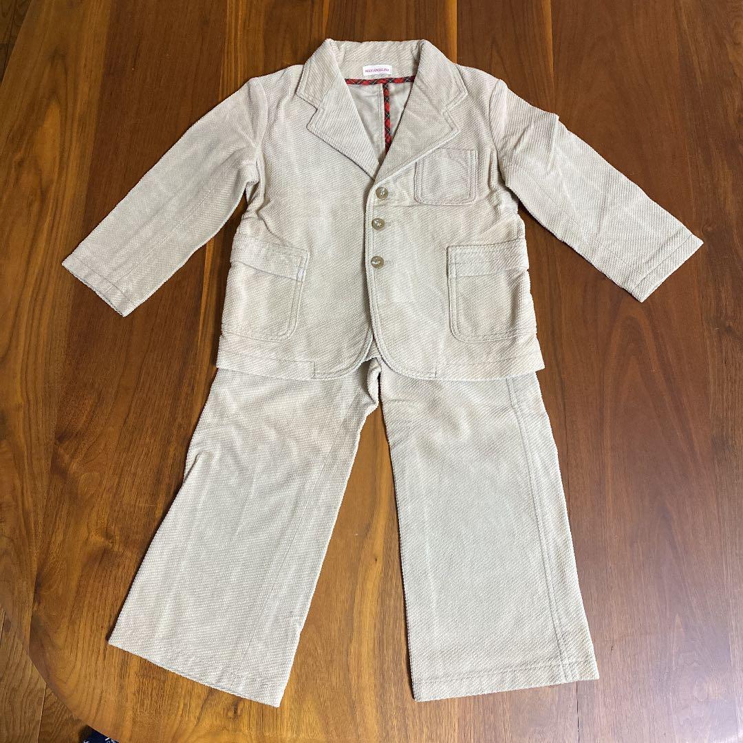 シャーリーテンプル 100 ジャム瓶 白 ワンピース ジャンパースカート 美品