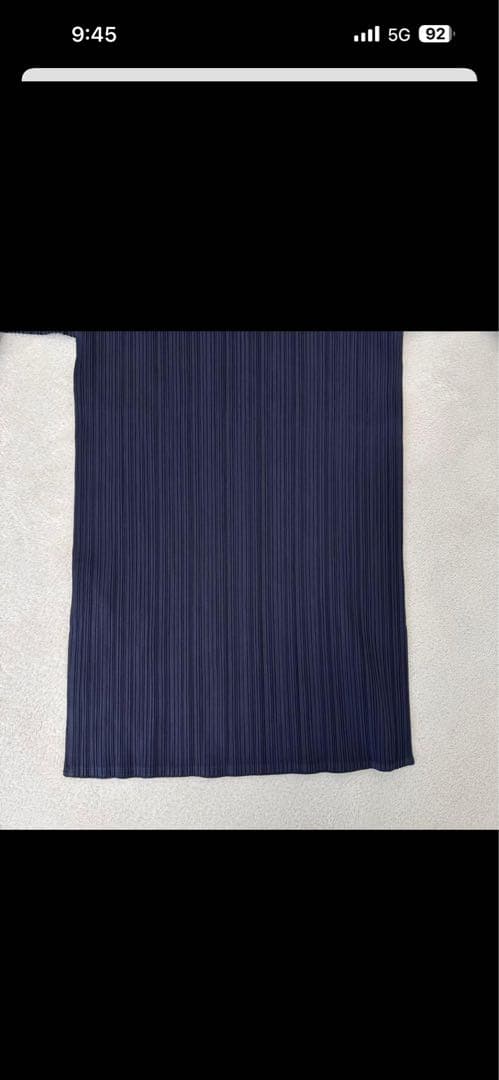 美品✨PLEATS PLEASE プリーツ 長袖 ネイビー XLサイズ - メルカリ