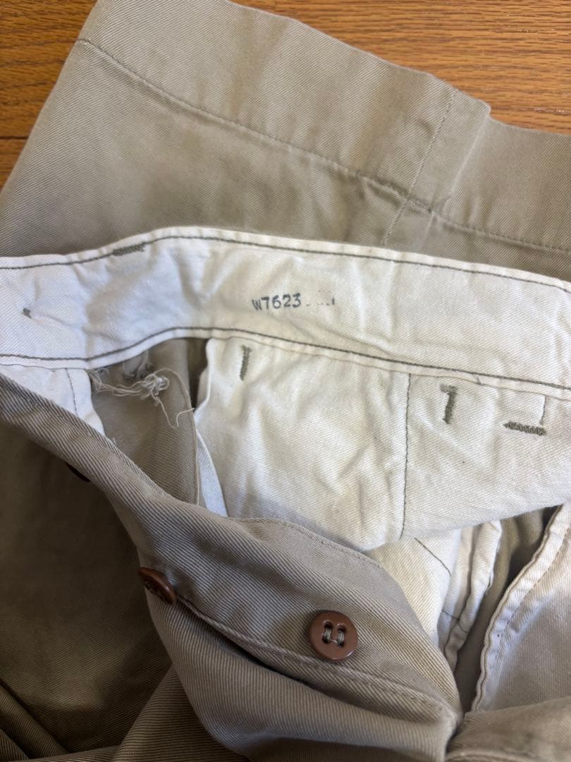 U.S.ARMY M-45 KAHKI チノトラウザーズ