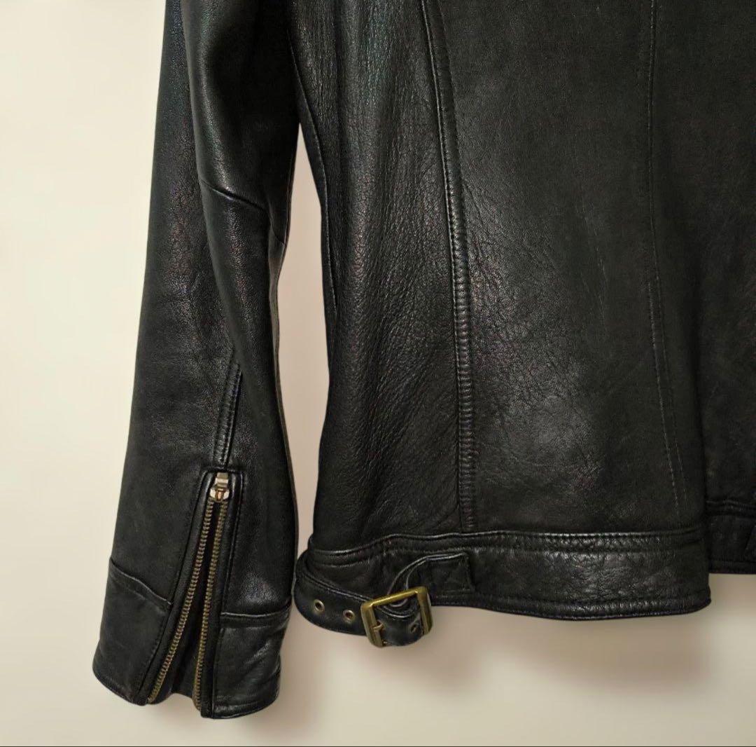 JACKROSE☆本革ゴートレザー【山羊革】ライダースジャケット/3