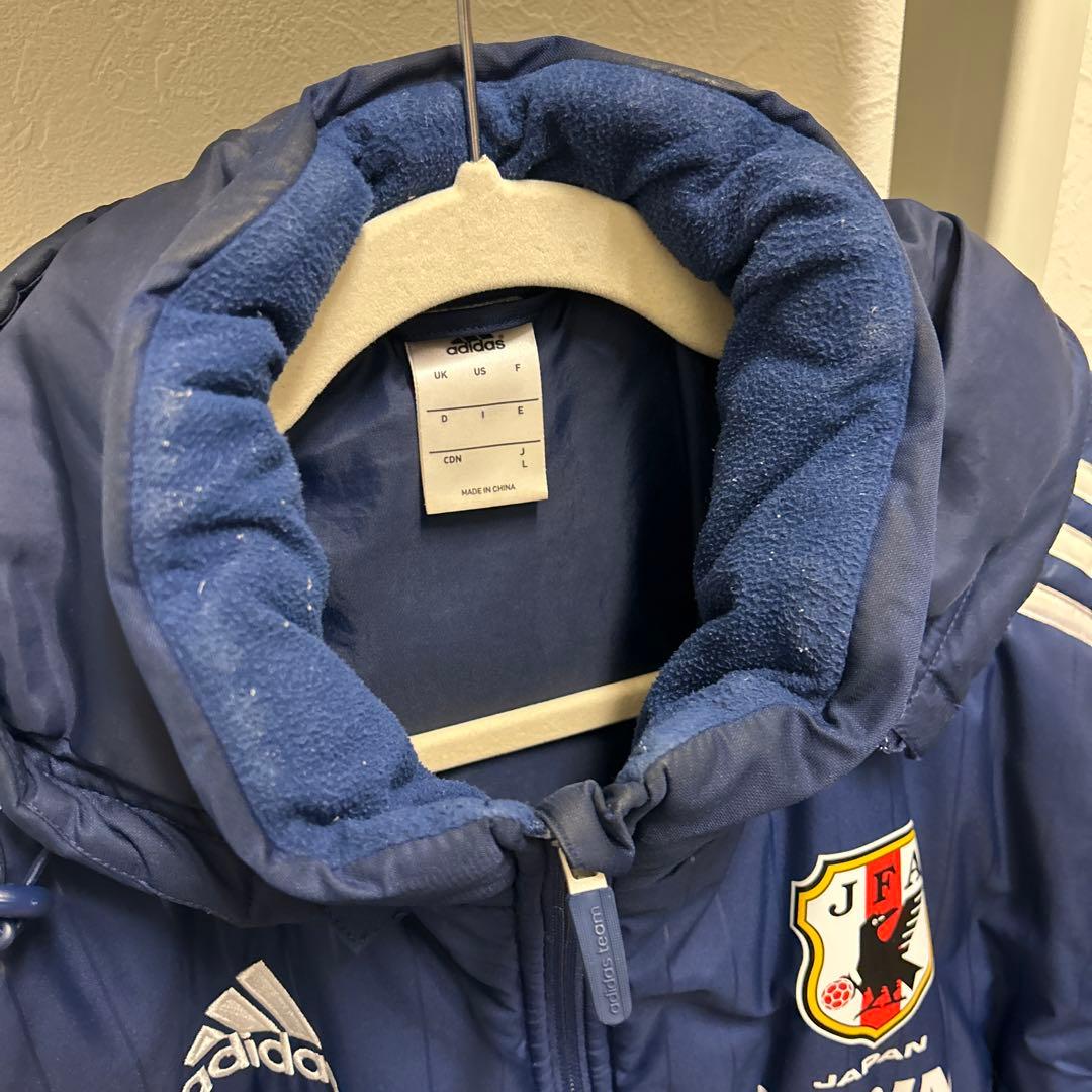 アディダス ダウンジャケット サッカー日本代表モデル Lサイズ - メルカリ