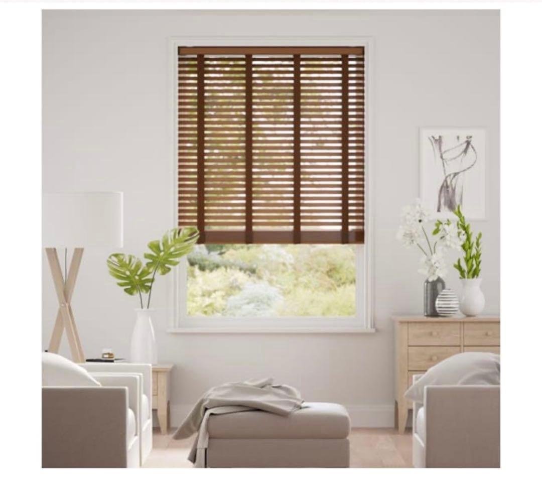 TUISS DÉCOR】ウッドブラインド 新品 (885幅 x 1295丈 ) - メルカリ