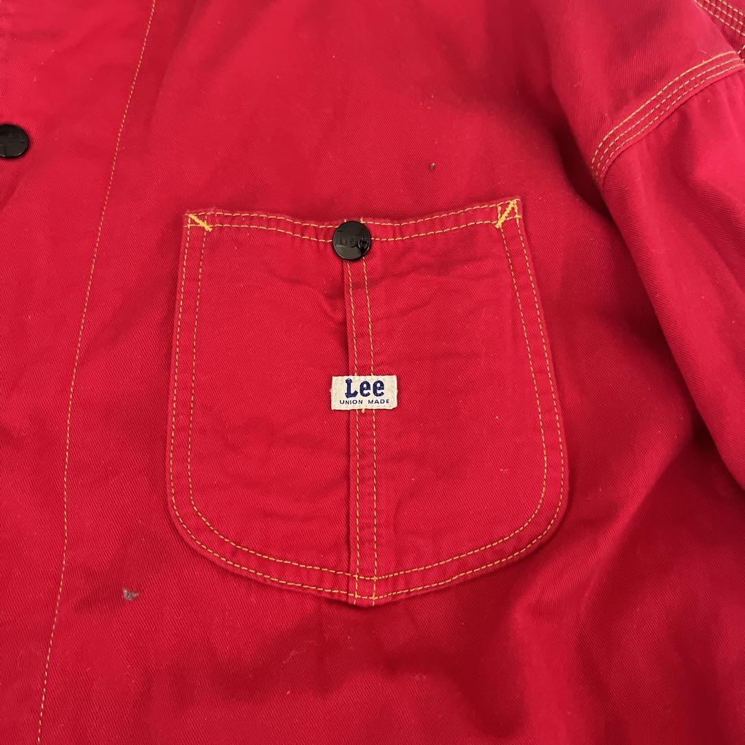 ChahChah×TENBOX×Lee/リバーシブルカバーオール/赤黒 10匣 www.cosaga.com