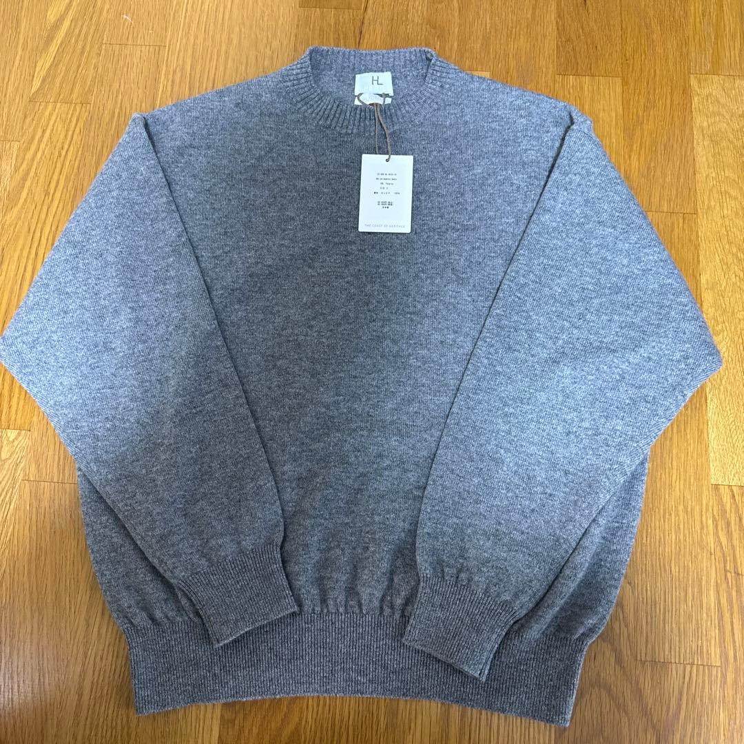 ヘリル　HERIL 25awアメリカンデッドストック　カシミヤ100 サイズ2 25AW】HERILL(ヘリル)/ American Deadstock Sweater -RED- #25-080