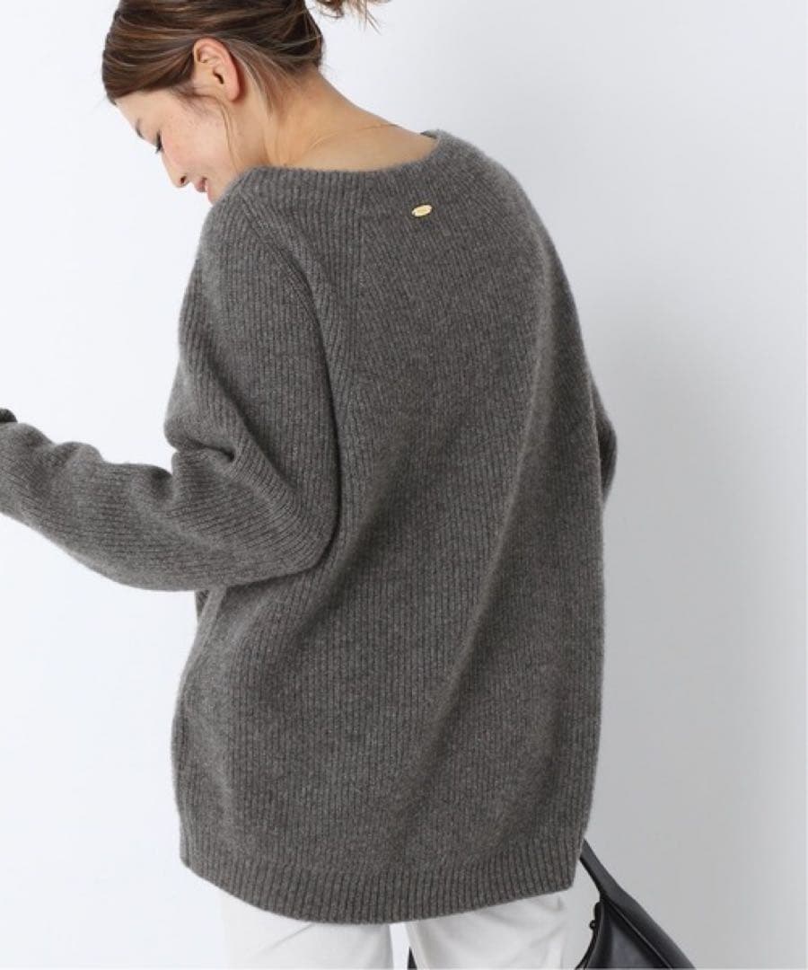 ドゥーズィエムクラス♡OLBIAアゼプルオーバー♡人気品♡グレー Deuxieme Classe OLBIA アゼプルオーバー グレー 新 発売