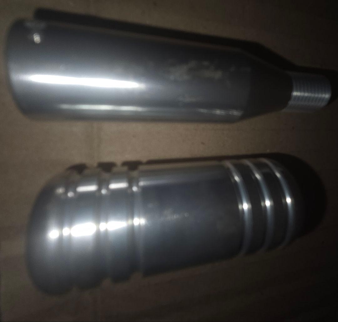 17プロフィア用 ショート パーキングブレーキレバー シルバー