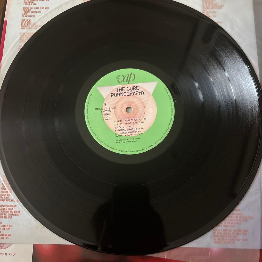 The Cure / Pornography 日本盤帯付