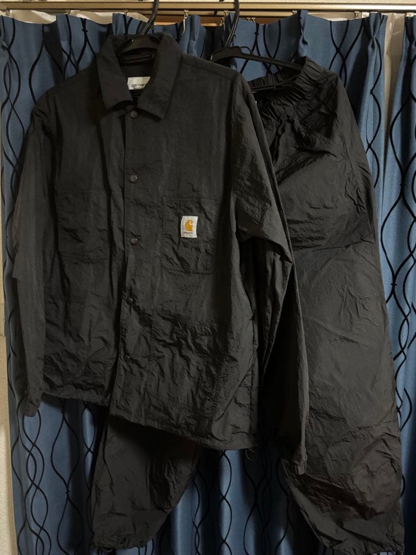 値下げ交渉可】Carhartt MICAH SET セットアップ 黒