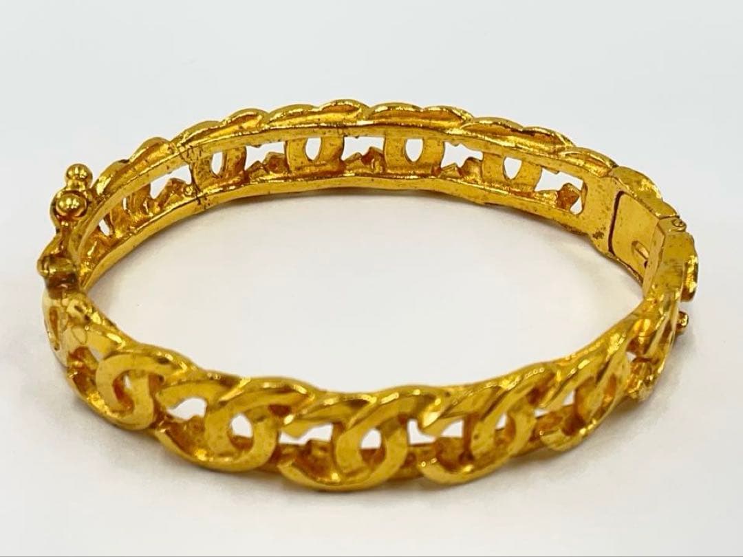 CHANEL シャネル ブレスレット ヴィンテージ バングル 【匿名配送