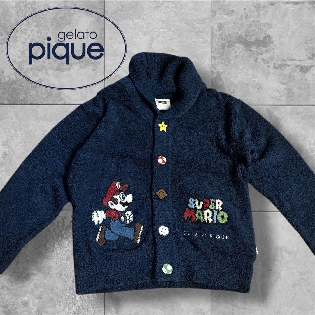 新品 タグ付き ジェラートピケ ジェラピケ スーパーマリオ ユニ
