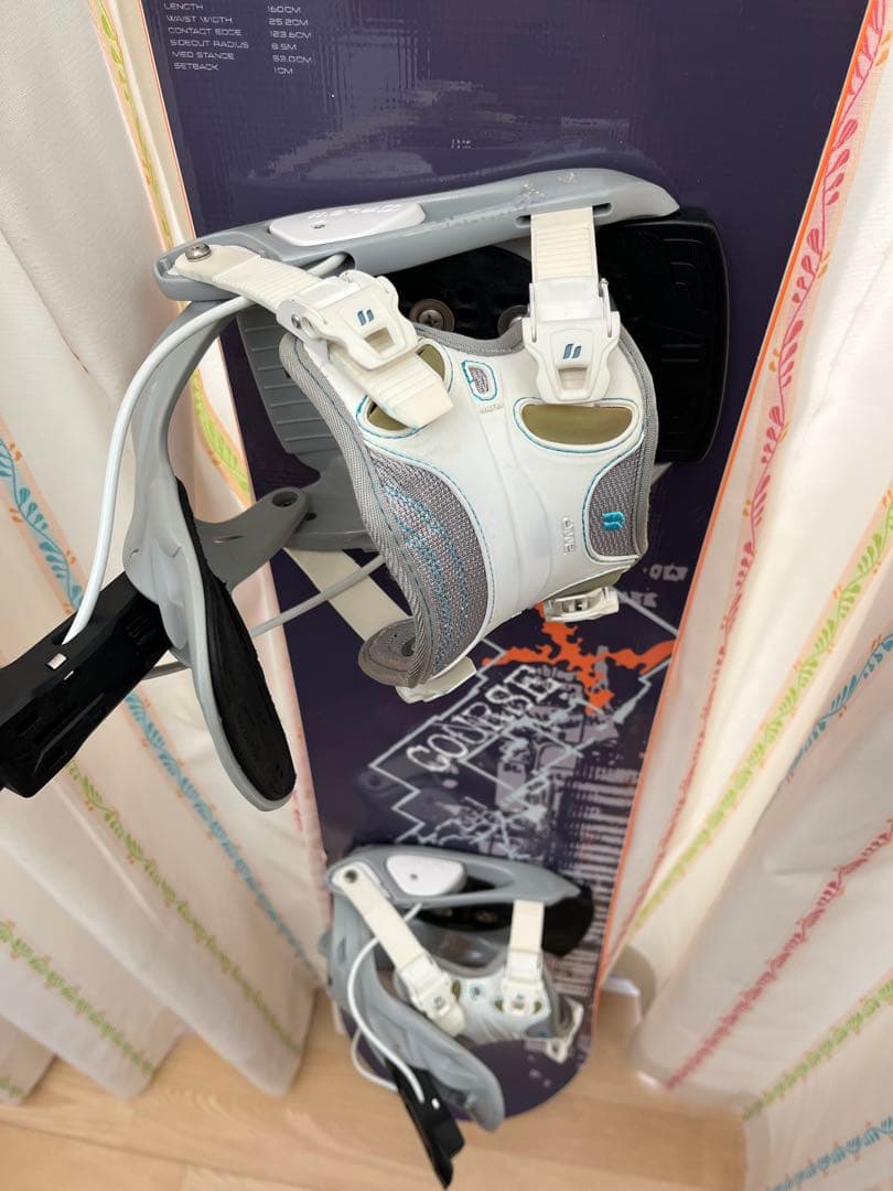 HEAD スノーボード 155cm ビンディング付 セット ケース付き