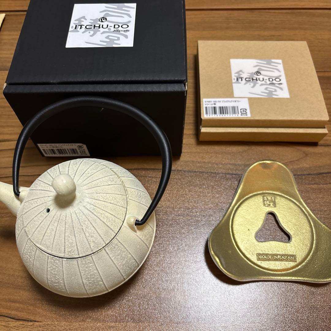 【値下げ済】南部鉄器ティーポット一式(壱鋳堂) 壱鋳堂/ITCHU-DO -南部鉄器-kurumi 商品紹介