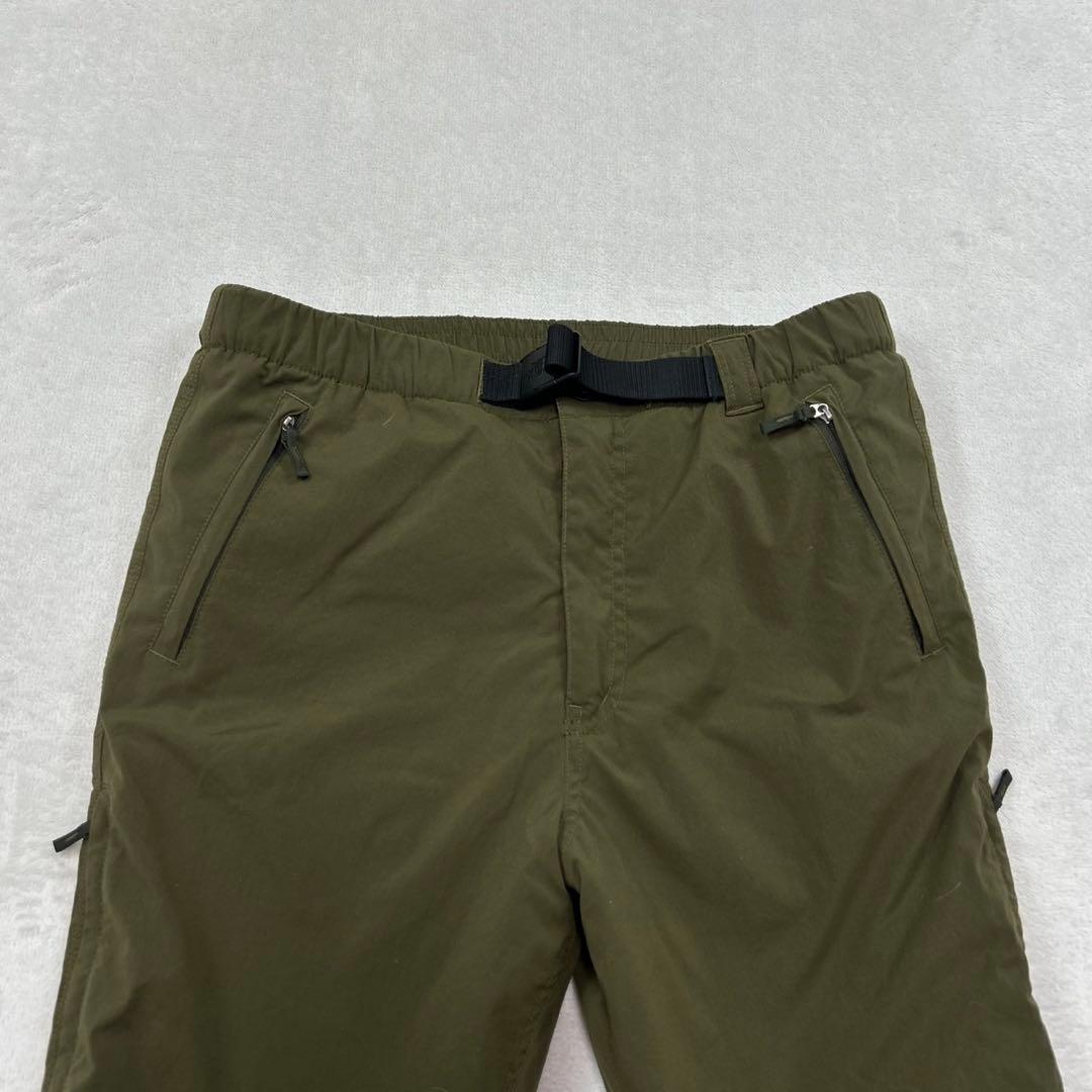 K135 美品 M ザノースフェイス 高い保温性 ロゴ刺繍 パンツ メンズ