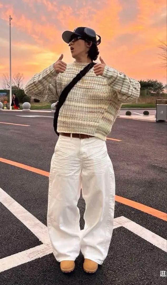 Jcaesar Studio ホワイトバギーデニム jaded London - メルカリ