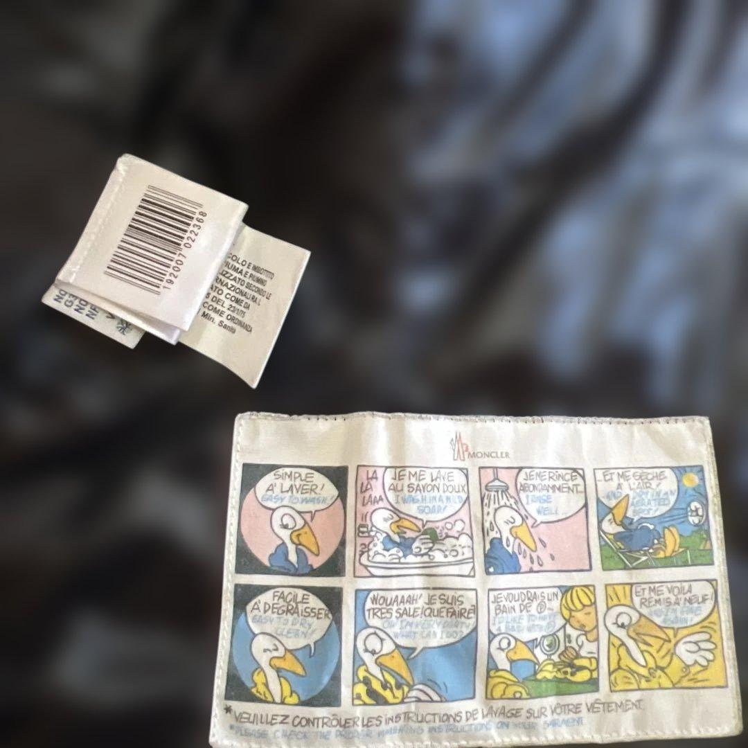 超美品！モンクレール GUI ダウンベスト ブラック スナップボタン