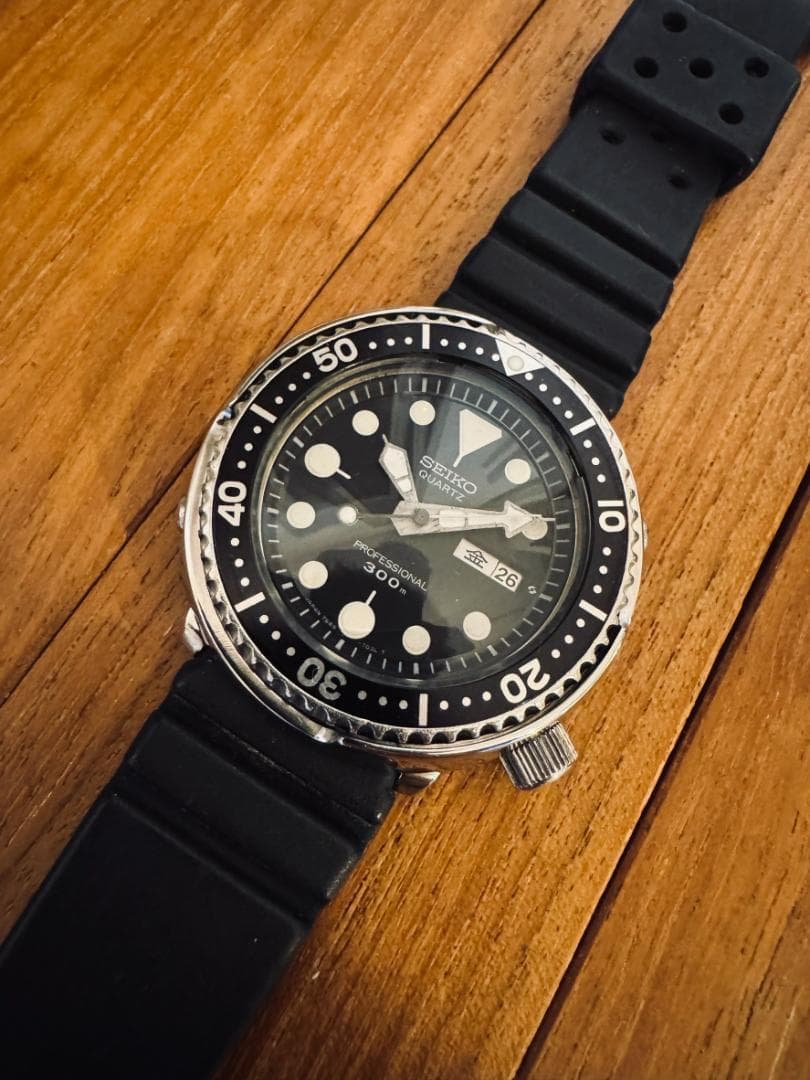 SEIKO 7549-7010 セイコー ダイバー 初代ツナ缶 OH済み 美品 - メルカリ