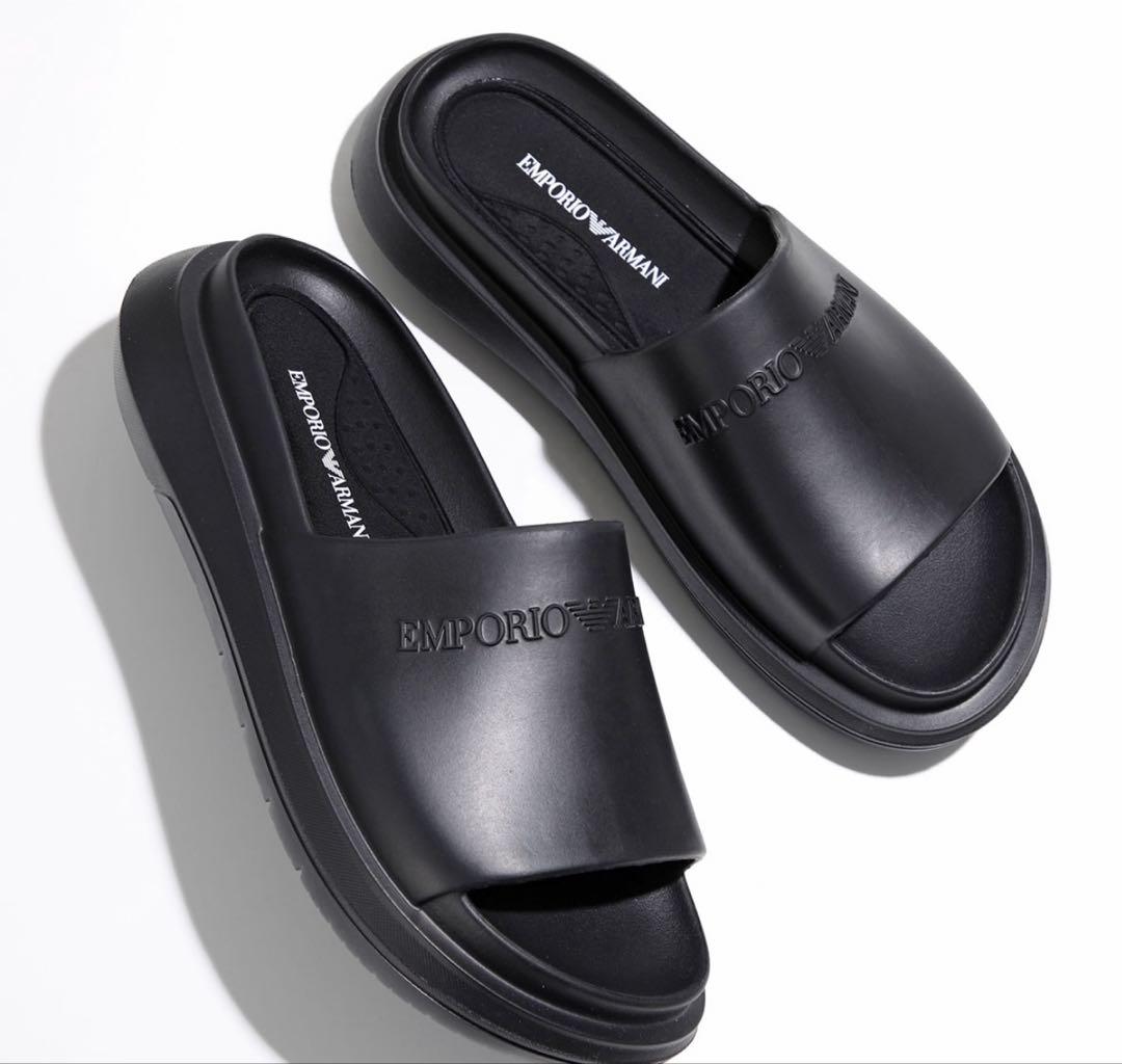 EMPORIO ARMANI モノブロックサンダル ラバー エンボスロゴ 軽量 楽天市場】EMPORIO ARMANI エンポリオアルマーニ モノブロックサンダル