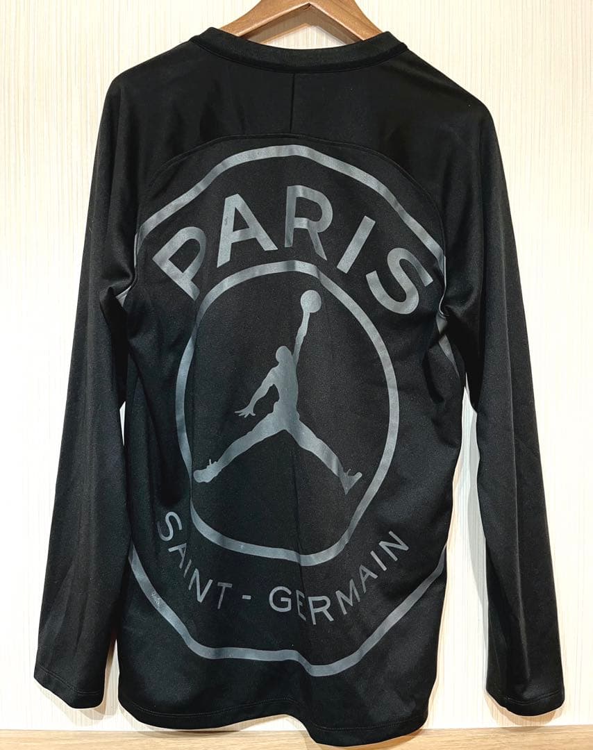 パリサンジェルマン エアジョーダン 長袖 ジャージ ロンT トレーニングウェア NIKE（ナイキ） ジョーダン メンズ サッカー/フットサル ライセンス