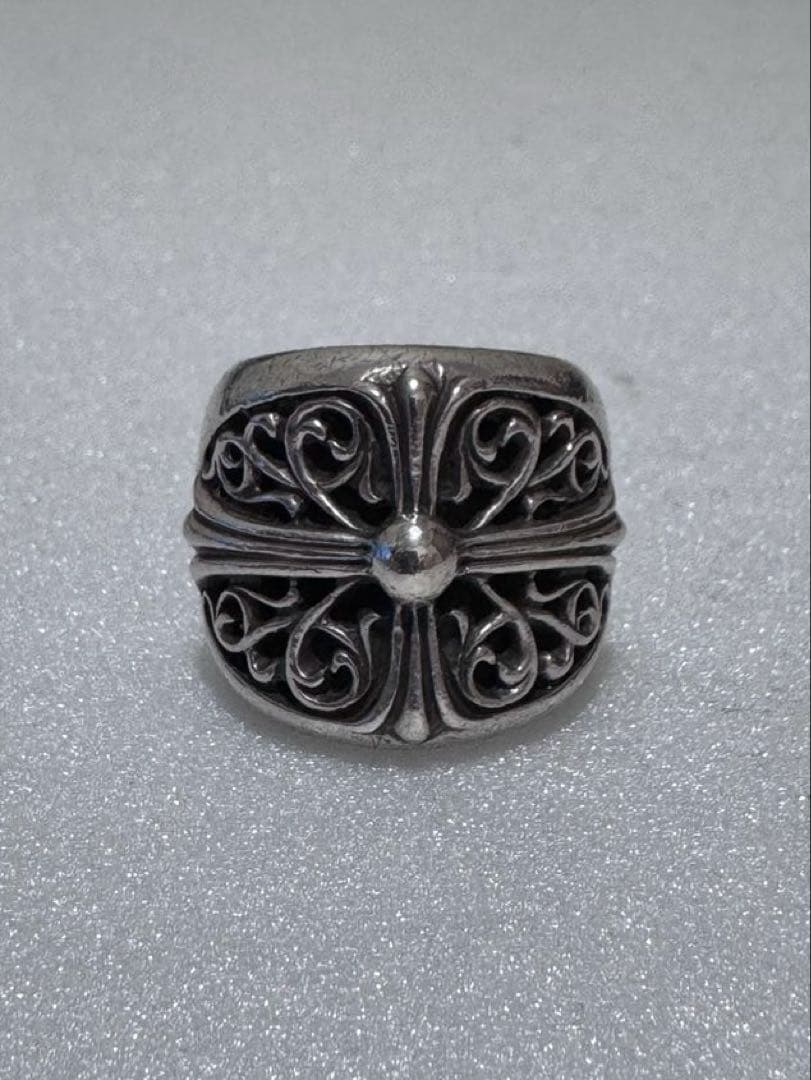 【購入条件あり】クロムハーツ　クラシックオーバルクロスリング　22号 CHROME HEARTS（クロムハーツ） クラシックオーバル クロス リング