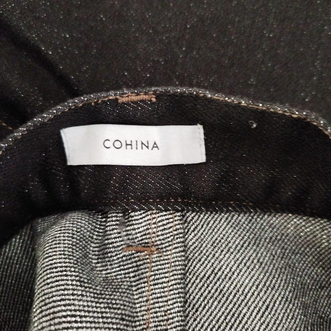 新品未使用☆タグ付 COHINA 低身長デニム サイズS - メルカリ