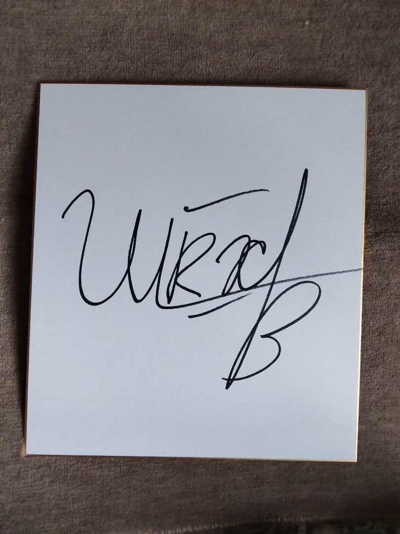 ラジャブアリ・シェイドゥラエフ 直筆サイン RIZIN フェザー級