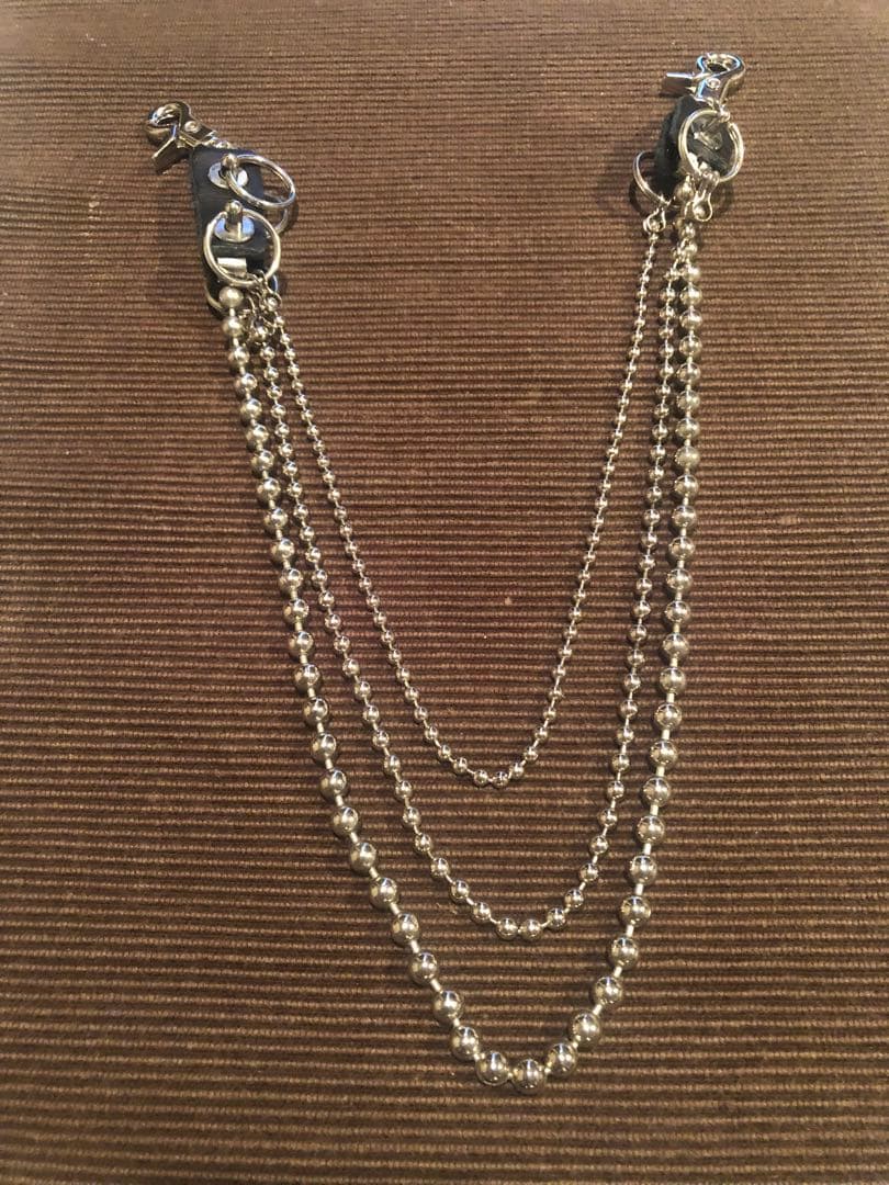 JAM  MADE シルバー 3連 ウォレットチェーン 楽天市場】JAM HOME MADE ジャムホームメイド マガタマクラシック