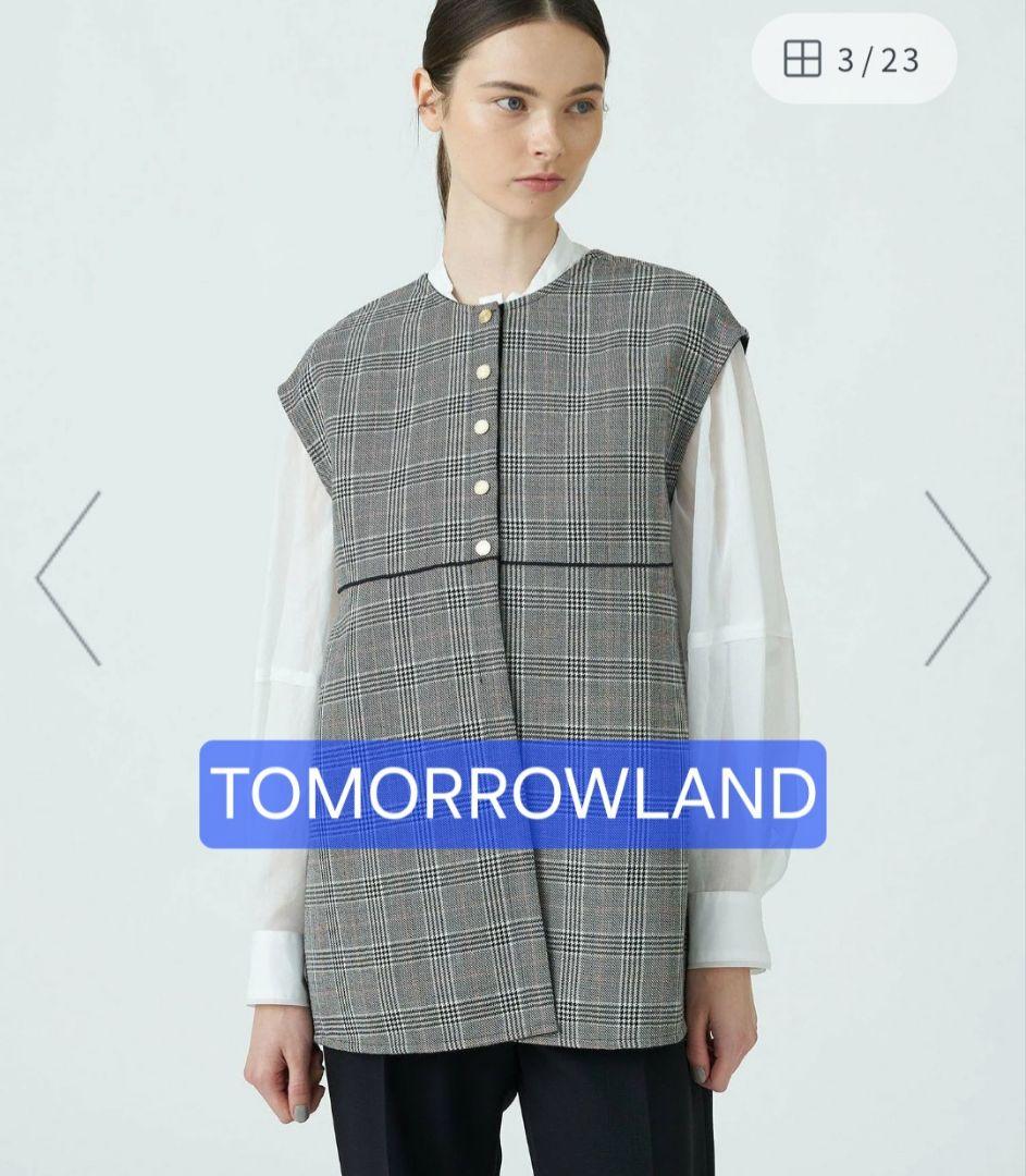 TOMORROWLAND】タッターグレンチェック 4-wayジレ - メルカリ