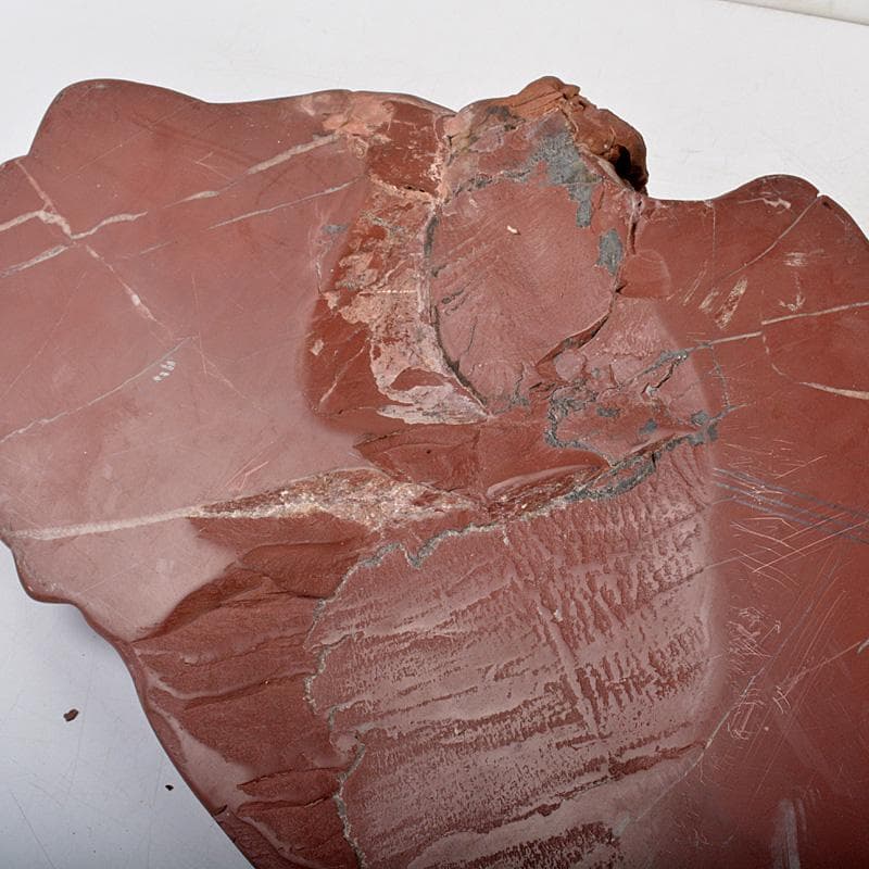 カッパ様専用 天然石 佐渡赤玉石赤石 重さ約15.2㎏唐木台付 N R5911C