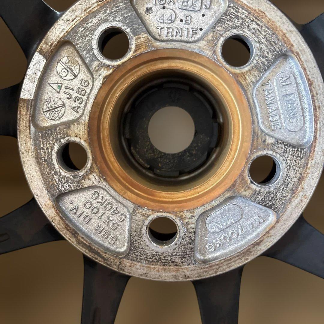 18インチ　美品SSR ライナータイプ10モノブロック　18×8.5J 送料込み