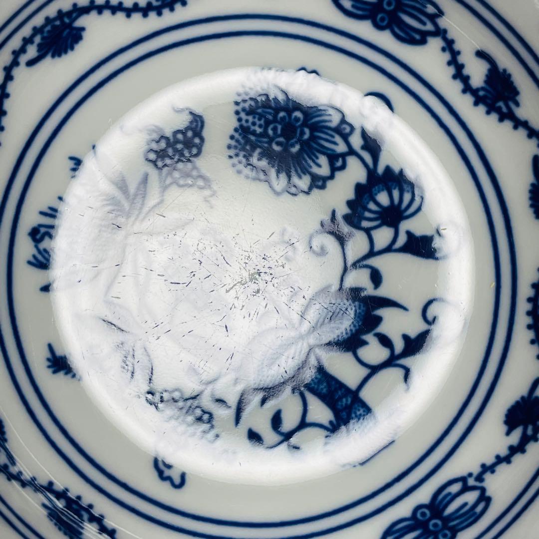 カールスバード ボヘミア ブルーオニオン 深皿 ボウル 小鉢 14.5cm 7個