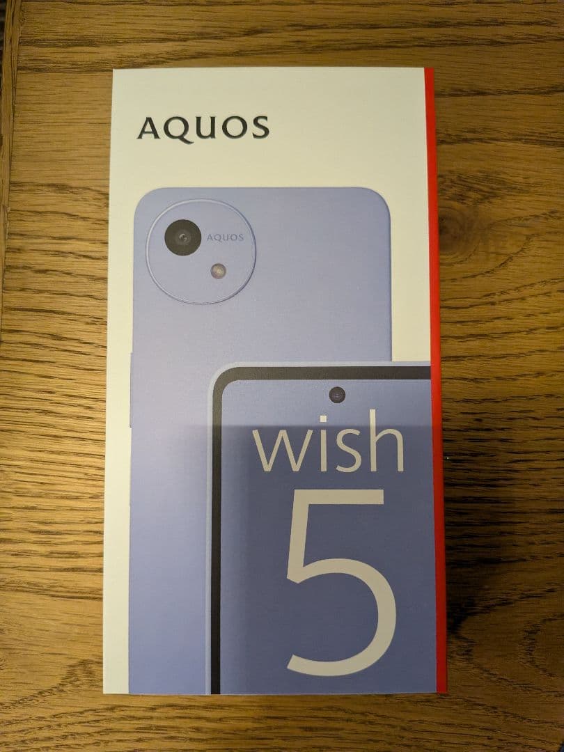 新品未使用 AQUOS wish 5 本体 ミソラ