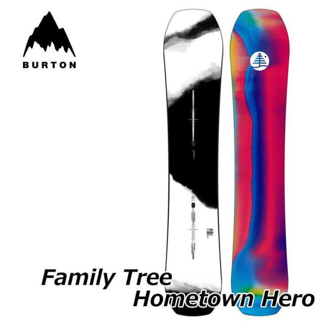 スノーボード BURTON FT TOWN HERO 156cm Burton Family Tree Hometown Hero Camber Snowboard (Adults') - 2026