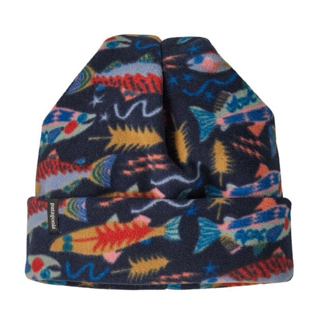 patagoniaパタゴニア／マイクロDビーニー／トラウトL完売／新品 Micro D Beanie （マイクロ D・ビーニー）patagonia（パタゴニア