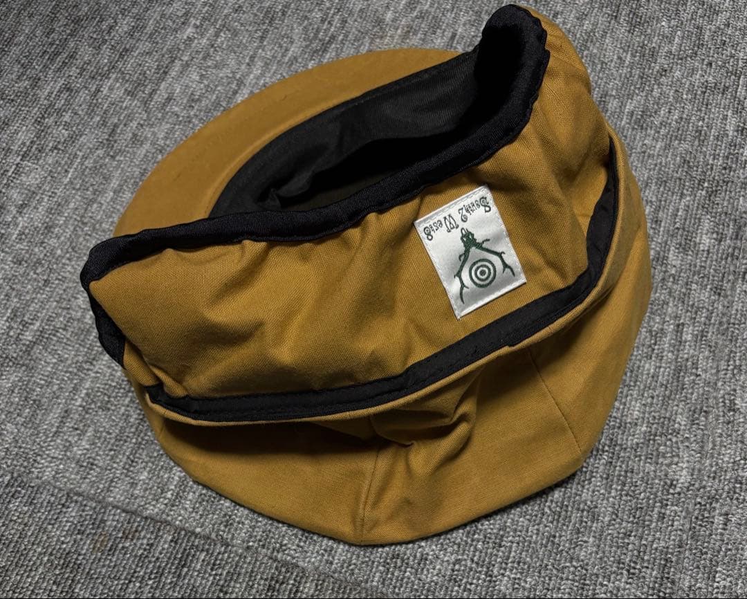 s2w8 コットン キャスケット 耳当て