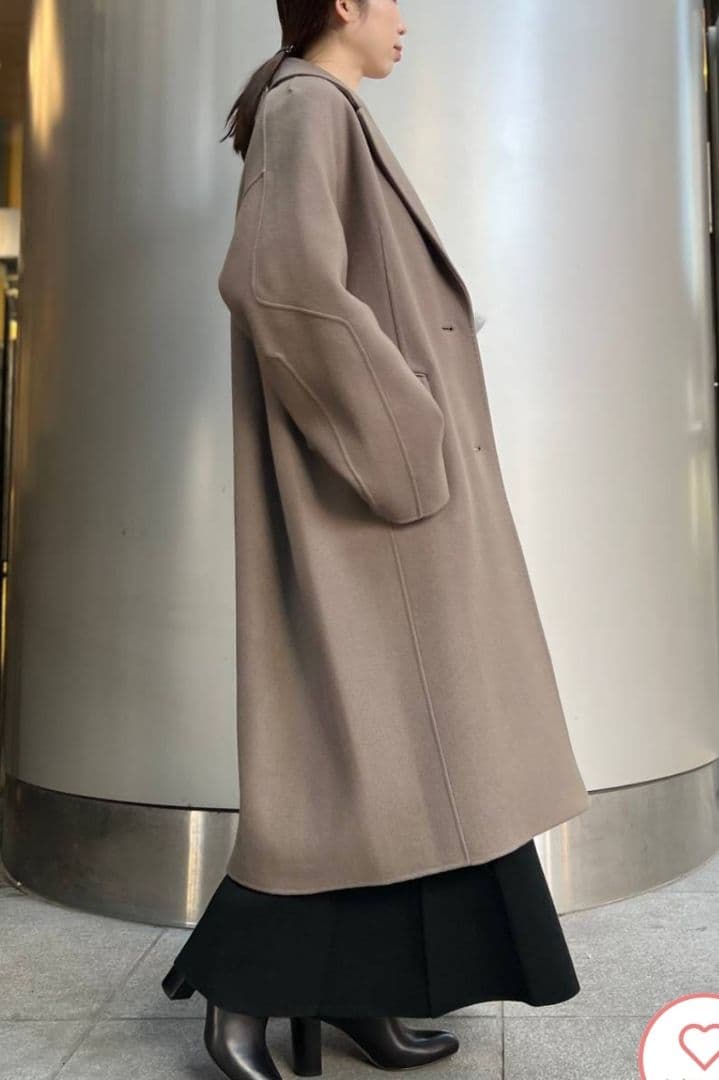 Chaos アールスーペリアチェスターコート モカ - メルカリ