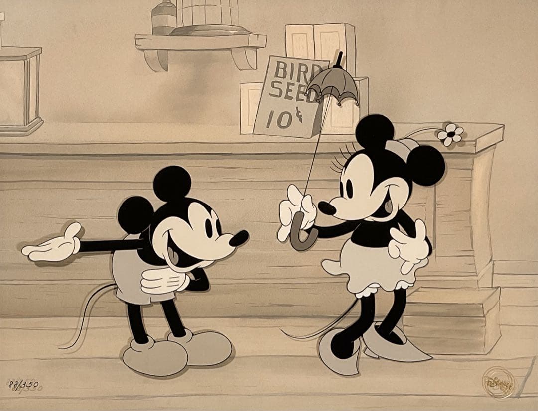 ち*ん様 【Disney証明書付き】限定セル画☆Shall We Danceミッ - メルカリ