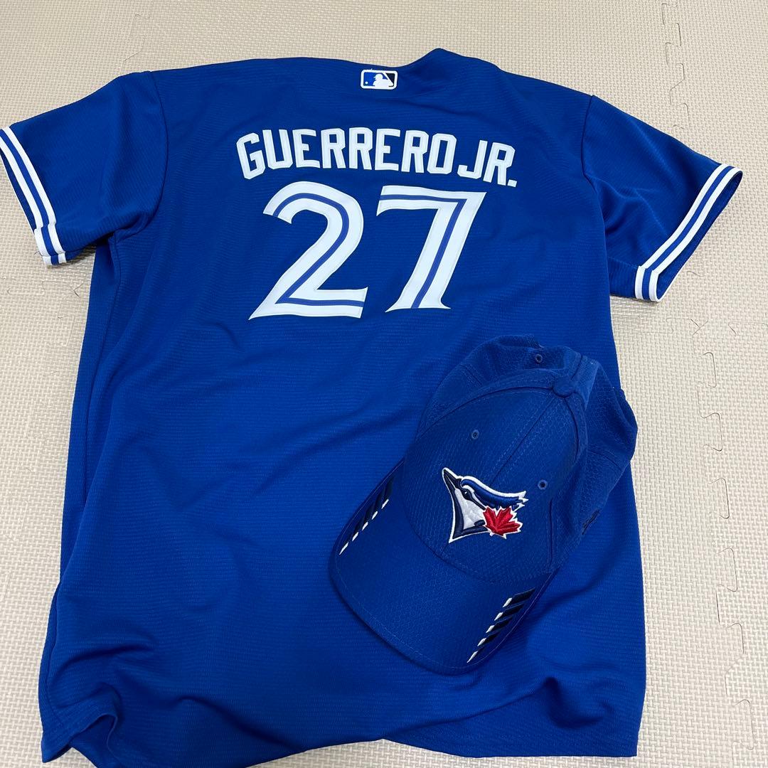 BLUE JAYS ユニフォームGUERRERO JR. と帽子 BLUE JAYS ユニフォームGUERRERO JR. と帽子 Vladimir Guerrero Jr