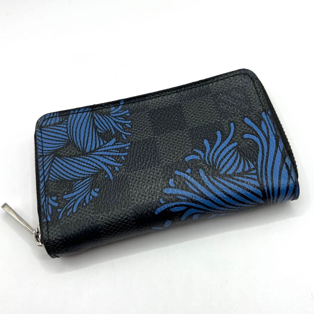 【極美品】ヴィトン パース ダミエ グラフィット クリストファー ネメス ブランド品高価買取・質のTRIANGLE【Louis Vuitton クリストファー