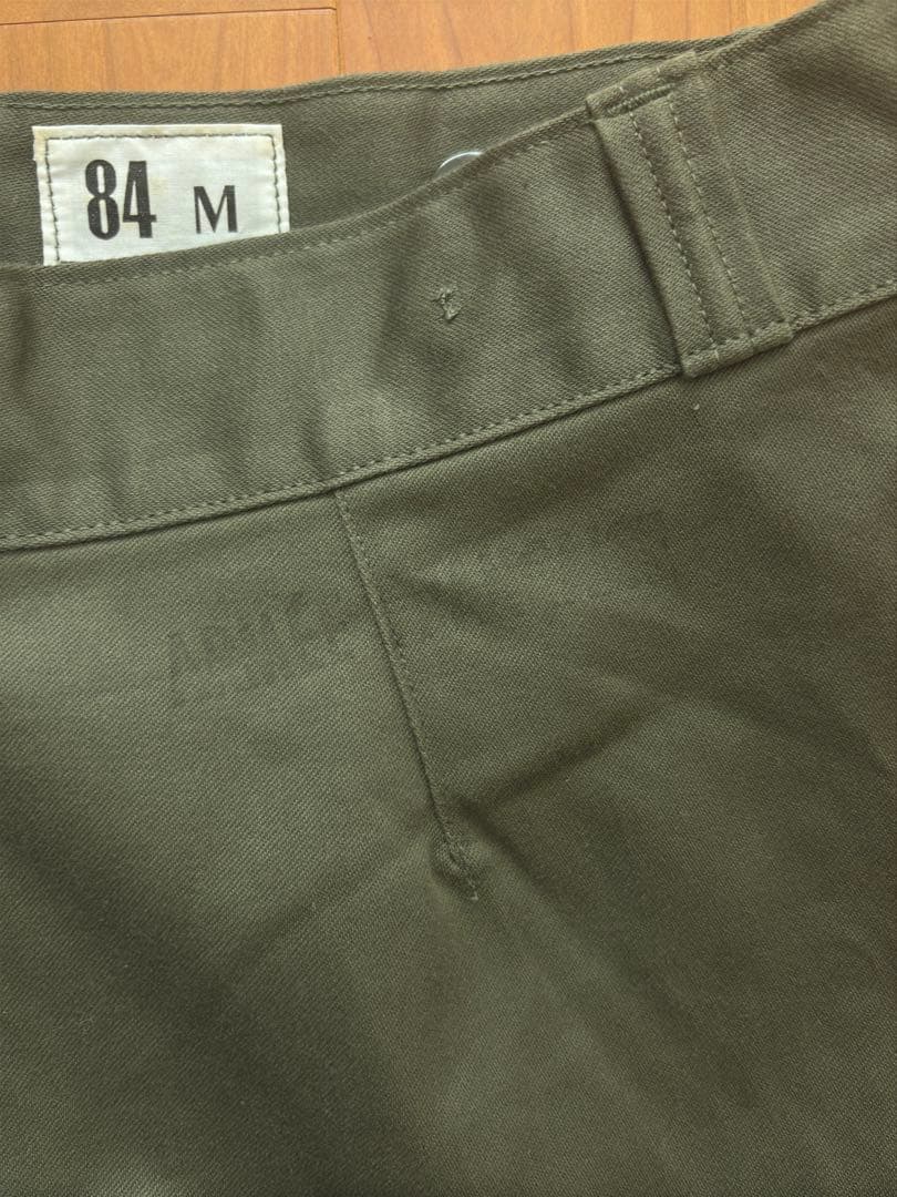 実物　フランス軍M-64カーゴパンツ 《デッドストック》
