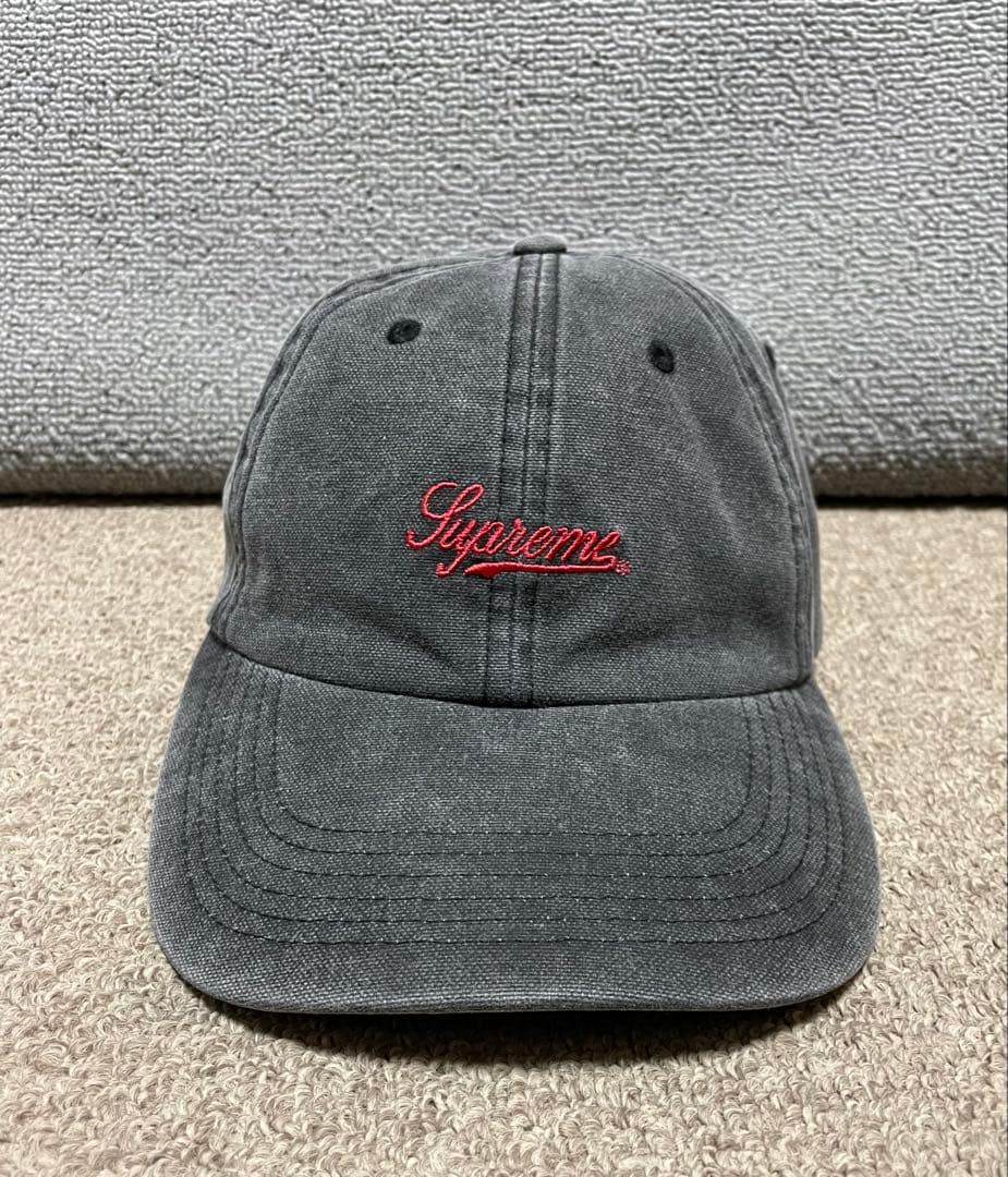 Supreme 6パネル ダメージ加工 デニムキャップ シュプリーム - メルカリ