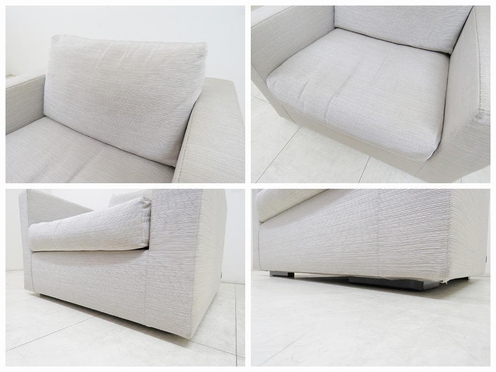 高級□ARMANI CASA アルマーニ カーザ□アームチェア□1人掛けソファ