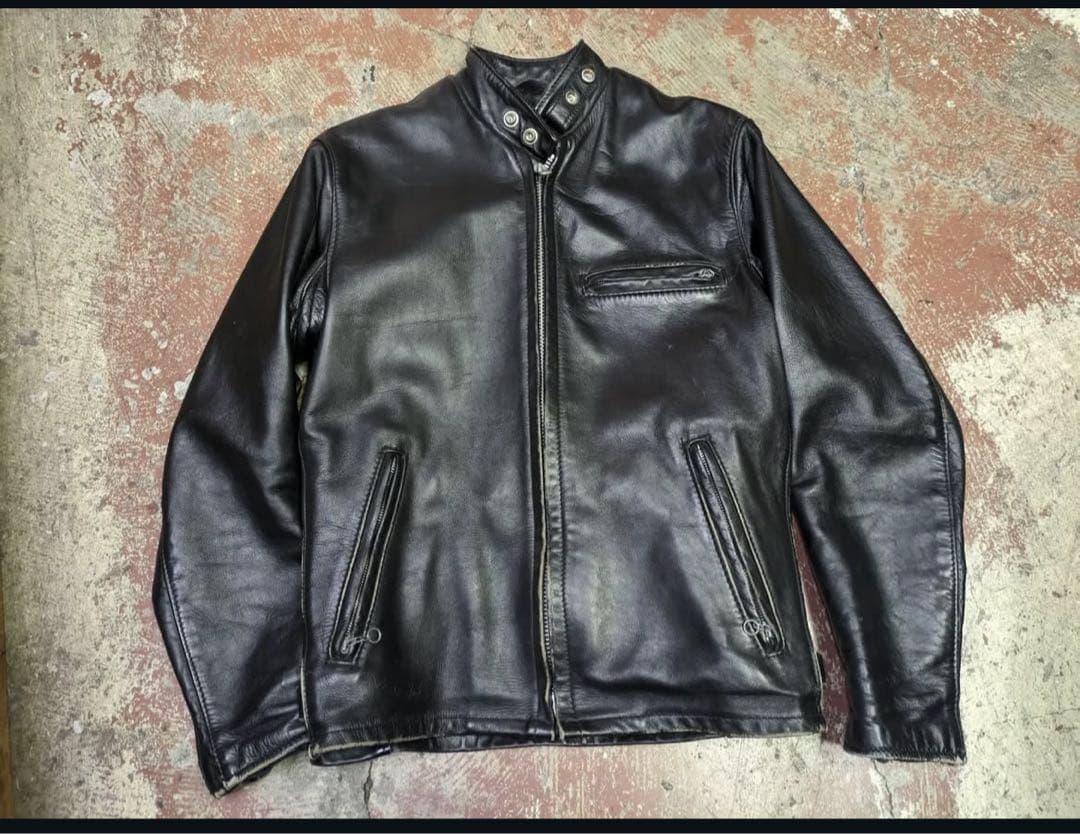 Schott 641シングルライダース 36 USA製 Schott N.Y.C 641 シングルライダースジャケット 36 | 古着屋 Uan