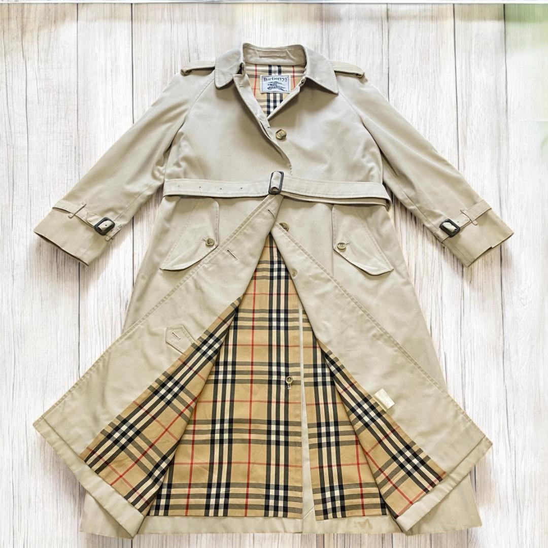 Burberry バーバリー トレンチコート ノバチェック ロング 3L - メルカリ
