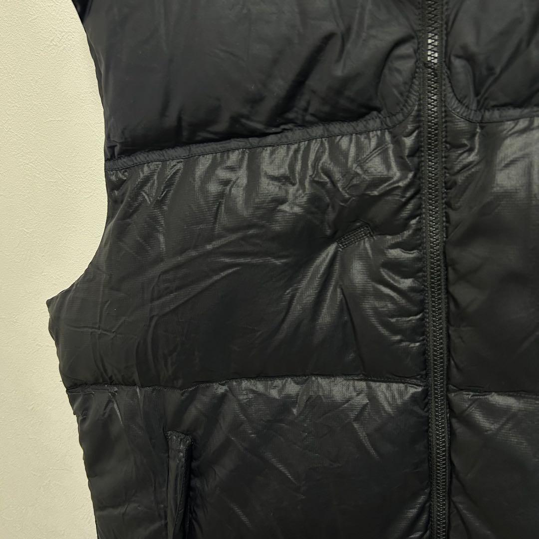 日本未入荷 海外限定 ノースフェイス ヌプシダウンベスト 700FP 黒 XL