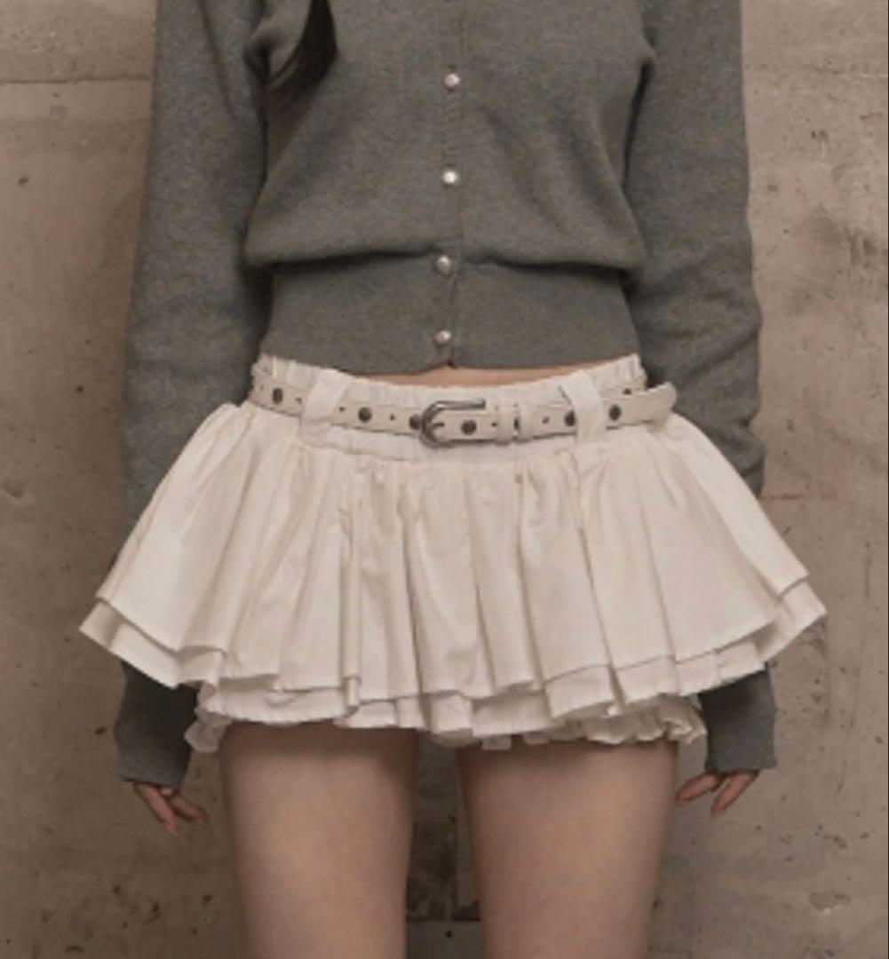 KHAKIPOINT Cancan Skirt Pants ivory | Shop at Mercari from Japan