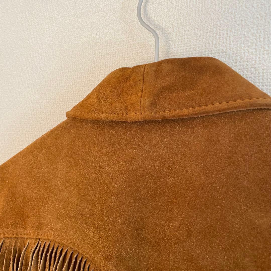 最終値下げSchott WESTERN フリンジスエード ジャケット サイズ12